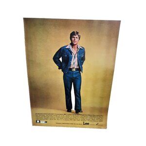 1976 Lee Western Denim Riders Mens Jeans Original Print Ad vintage 70s